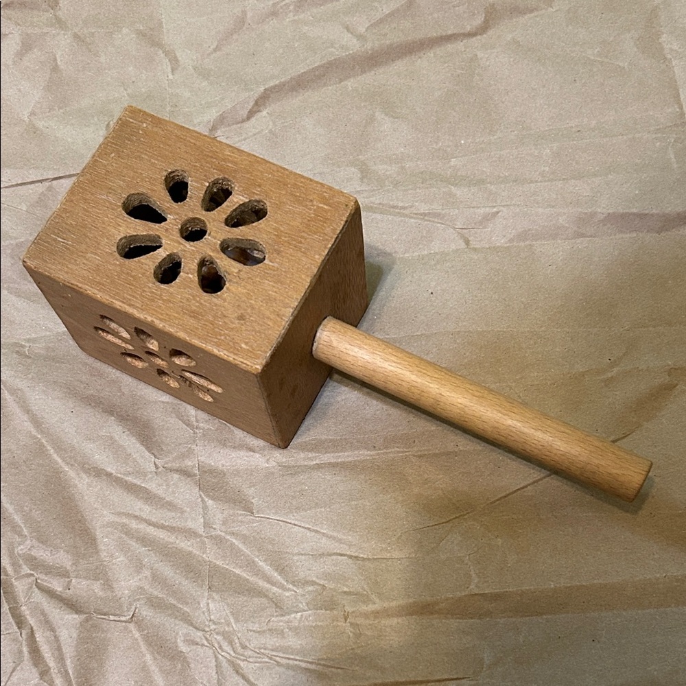 Wooden Flower Cutout toy